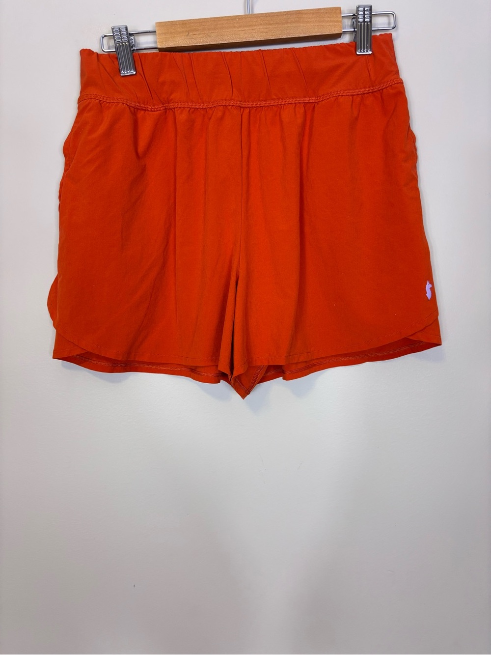 cotopaxi Orange Women's Athletic Shorts with Pockets Small